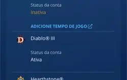 Conta blizzard Hearthstone Wow Diablo 3 Diablo Immortal