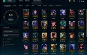 Conta Lol Gold1