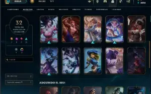 Conta de lol Esmeralda 2 mmr Master!