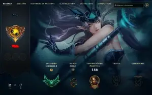 Conta de lol Esmeralda 2 mmr Master!