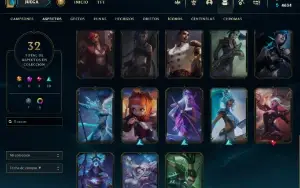 Conta de lol Esmeralda 2 mmr Master!
