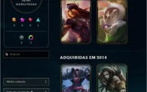Conta nível 51 - unranked