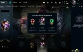 Conta nível 51 - unranked