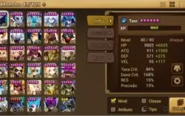 Conta SW late game. Vários nat5. Set switf 190+ spd