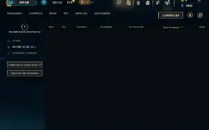 Unranked com 30 Champs e 4 Skins