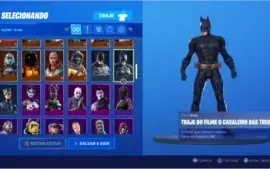 CONTA  SEASON 4 ATÉ 10 FULL,148 SKINS + GALAXY, IKONIK, GLOW