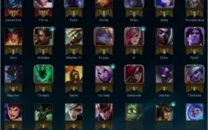 CONTA GOLD 3 - MMR ALTO - COM SKINS - LOL