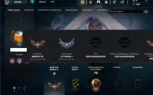 Prata 1 com 45 Champs e 16 Skins + 2 Fragmentos