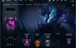 CONTA MESTRE LOL 257 PDL  >113 SKINS< (CAI COM CHALLENGER)