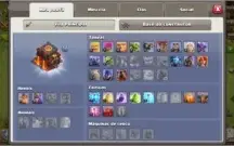 conta clash of clans