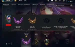 Conta mestre queue gm - ganhando 30pdl - 70%wr