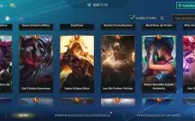 Vendo conta Wild rift com 352 skins ao total e 10 míticas!