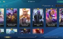 Vendo conta Wild rift com 352 skins ao total e 10 míticas!
