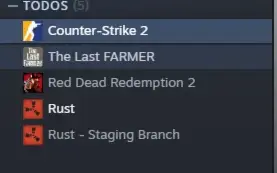 Conta steam CS2