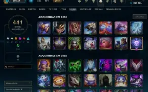 Conta De Lol League Of Legends