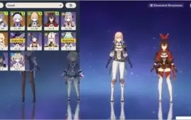 GENSHIN IMPACT KEQING + QIQI + JEAN