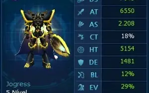 CONTA MID GAME COM ALTERS 6/6 OMEGA5/5 ALPHA 5/5 - LADMO