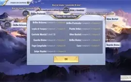 Conta novo server 135 lv 35 e 300 cupons