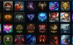 Conta de lol com 141 champs e 56 skins