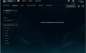 Conta de lol com 141 champs e 56 skins