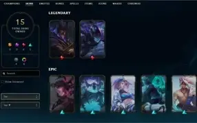 Conta Mestre league of legends