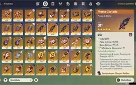 NA AR-57 - TRIO ARCONTE - RAIDEN SHOGUN C4 E MUITO MAIS
