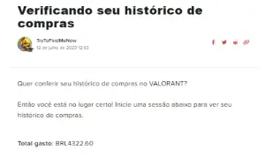 Conta Valorant 233 skins mais de R$4000 gastos