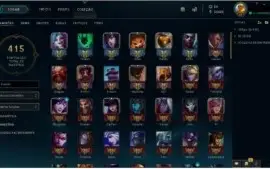 Conta lol gold
