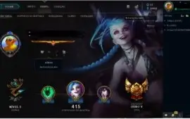 Conta lol gold