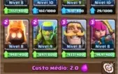 Clash Royale Xp10 - Mudança de Nome - 6 Lendárias