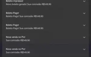 Notificação FAKE Kiwify + Eduzz + Brasil + Nubank + Hotmart