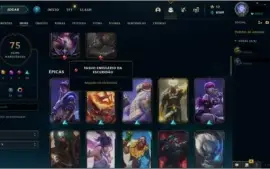 Diamante, Já foi Mestre. Tenho Irelia e Evelynn de prestígio