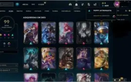 Diamante, Já foi Mestre. Tenho Irelia e Evelynn de prestígio