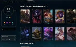 Conta League of legends Gold V