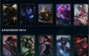 Conta League of legends Gold V
