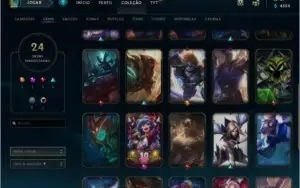 Conta League of Legends barata e com várias skins
