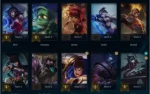 Conta lol 3 skins Prata 2