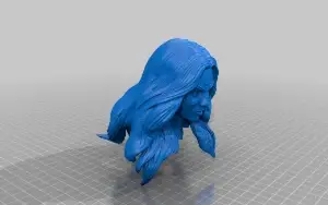 Modelo Gamora Guardiões Da Galáxia 3D STL