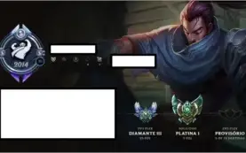 Conta lol platina 1 - 162 skins - todos champs