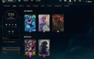Conta League of Legends - 336 Skins