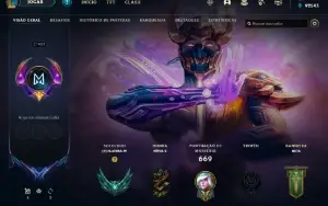 Conta League of Legends - 336 Skins