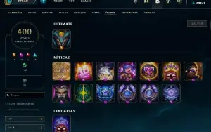 Conta League of Legends - 336 Skins