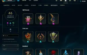 Conta League of Legends - 336 Skins