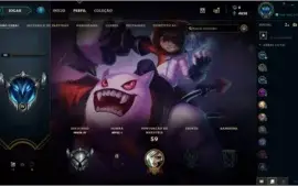Conta Nivel 35 Prata IV com MMR alto e algumas skins