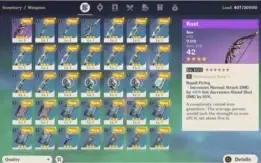 Venti AR8 | 08 Personagens, 1 Arma 4 Estrelas