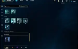Conta com bastante skin