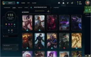 PASSE KAYN 2021 - NÍVEL 454 - TODOS OS CHAMPS - 155 SKINS