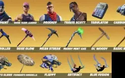 Conta Fn 210 Skins + Travis Scott E Mint