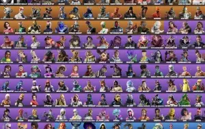 Conta Fn 210 Skins + Travis Scott E Mint