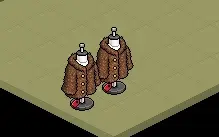 Raro Visual Casaco De Pele Oversized Habbo